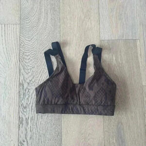 Varley Bromley Sports Bra Brown XS